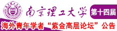我的B好骚，干我！南京理工大学第十四届海外青年学者紫金论坛诚邀海内外英才！